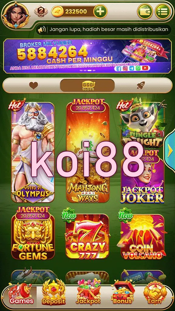 koi88 Tangkapan Layar - APK Resmi